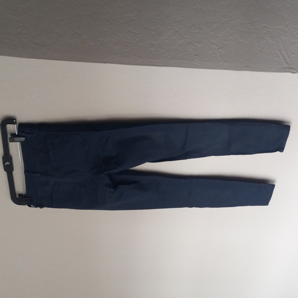 L'agence Margot Skinny High Rise Navy Coated Pants Size 27 Revolve - Picture 4 of 14